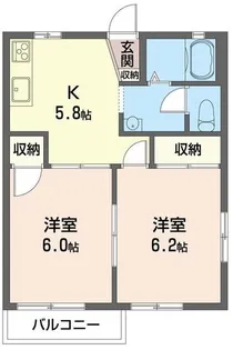 アーバン・21【2階】の間取り