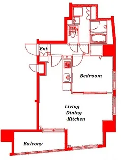 フェニックス新横濱クアトロ【9階】の間取り
