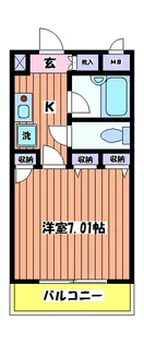 ラフィーネ【5階】の間取り
