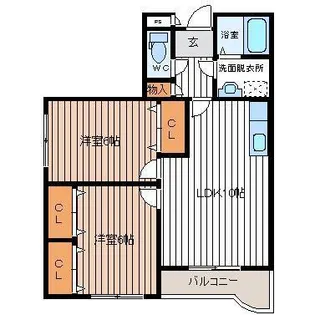 フローラ長者【3階】の間取り