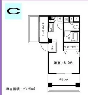 マメントブルー中野【3階】の間取り