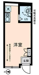 第二ソーポ【3階】の間取り
