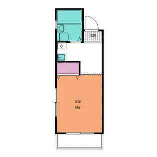 アビタシオンひばりヶ丘【1階】の間取り