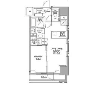 東京都台東区小島2【マンション】の間取り