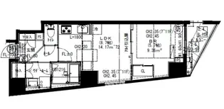 西区桜木町7丁目【10階】の間取り