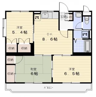 リュミエール【1階】の間取り