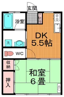 クリスタルメゾン【1階】の間取り