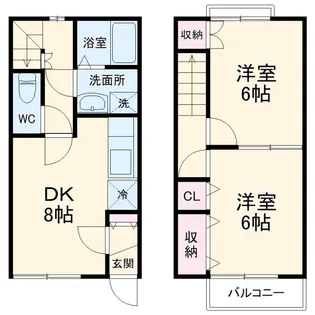 神奈川県秦野市菩提【一戸建】の間取り