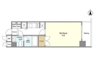 NONA PLACE渋谷神山町【2階】の間取り