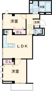 Jo’s Residence 高田馬場【2階】の間取り