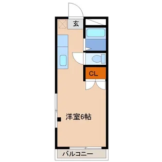 ヒロ大巌寺【3階】の間取り