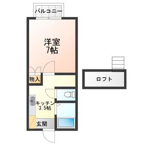 エスポアールナガオカ【1階】の間取り