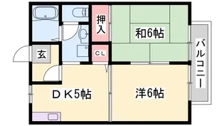 アルカンシェール【1階】の間取り
