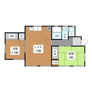 長野県長野市大字柳原【一戸建】の間取り