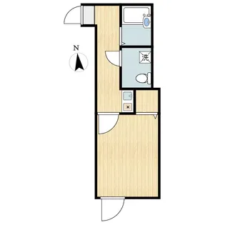 ラフィネ竹の塚【3階】の間取り