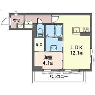 プルメリア【3階】の間取り