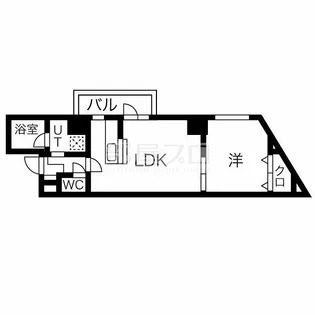北海道札幌市西区二十四軒三条1【マンション】の間取り