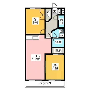 C・ISLAND 14【5階】の間取り