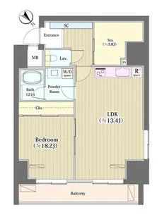 メゾン YFT【2階】の間取り