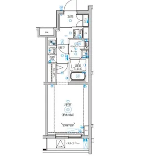 REGOLITH板橋本町【5階】の間取り