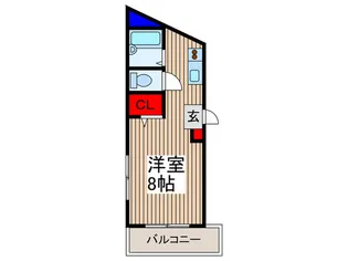 アベニール【2階】の間取り