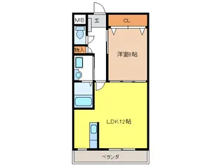 ラ フェスタ【3階】の間取り