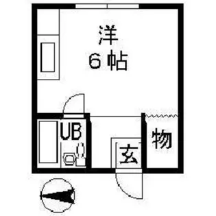 グリーンパレス【1階】の間取り