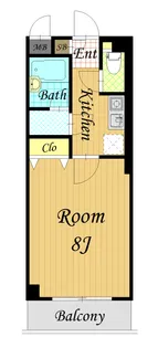 KMマンション【2階】の間取り