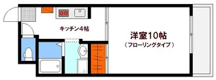 クレールIWAI【2階】の間取り