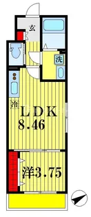 TSR新松戸【2階】の間取り