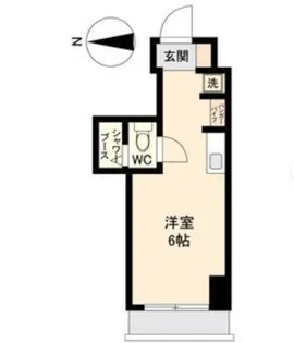 アソルティ東二番丁レジデンス【11階】の間取り