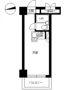 スカイコート星川【3階】の間取り