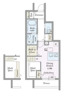 My Style vintage 瀬谷壱番館【1階】の間取り