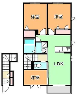 フィオーレII(ShaMaison)Aの間取り