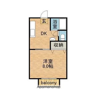 桜ハイツ【2階】の間取り