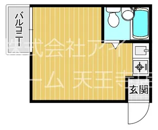ハイツ椿【2階】の間取り