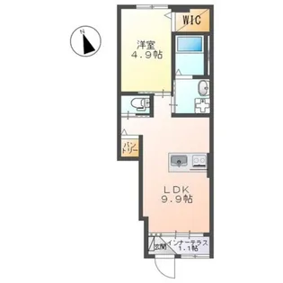 コンビデンス II【1階】の間取り