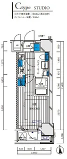 メインステージ八王子TokyoWest【9階】の間取り