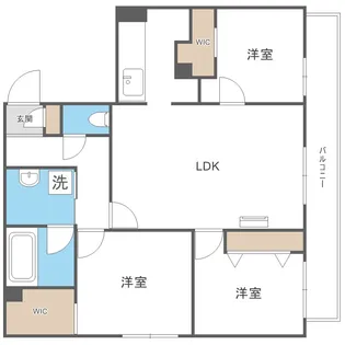 Aster S14【2階】の間取り