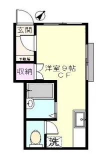 YMパレス【2階】の間取り