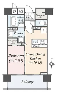 BELISTA押上駅前【7階】の間取り