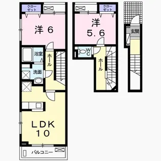 アイアール・レジデンス【2階】の間取り