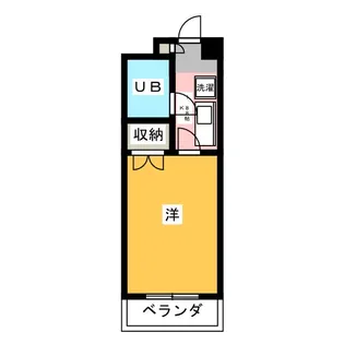 メゾンクレール【3階】の間取り