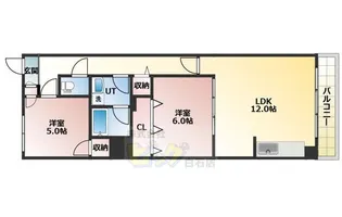 丸一ビル コーポエイト【4階】の間取り