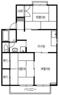 セジュール青島【2階】の間取り