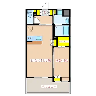 ステーションヒルズ【9階】の間取り