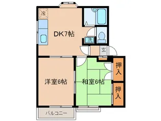 プロビデンスハイムB【2階】の間取り