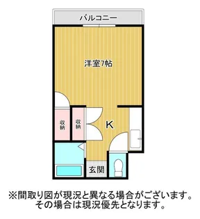 ロイヤルパークハイム【2階】の間取り