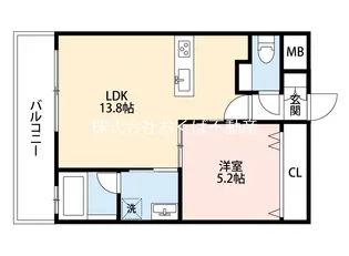サムティ迎町【9階】の間取り