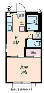 シティオ中落合【1階】の間取り